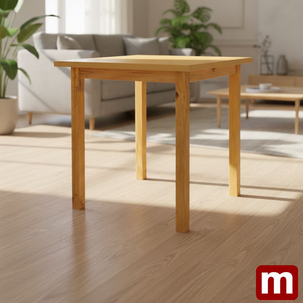 Mesa 75x75 cerejeira